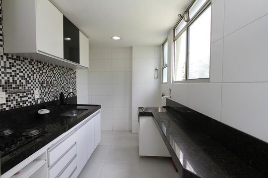 Cozinha de apartamento para alugar com 3 quartos, 65m² em Manacás, Belo Horizonte