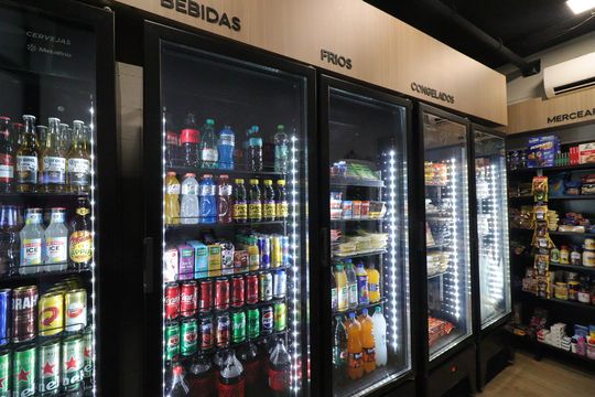 Área comum - Mercado de apartamento à venda com 2 quartos, 34m² em Socorro, São Paulo