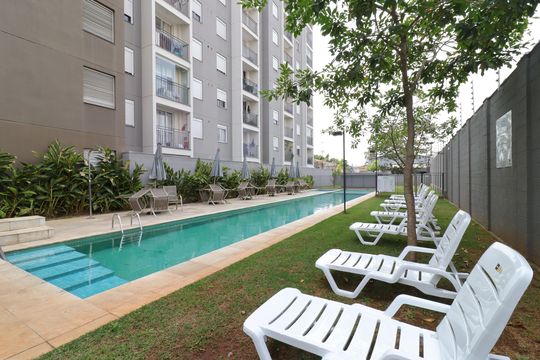 Área comum - Piscina de apartamento à venda com 2 quartos, 34m² em Socorro, São Paulo