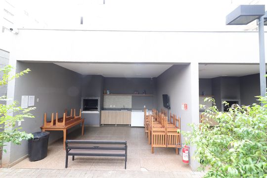 Área comum - Churrasqueira de apartamento à venda com 2 quartos, 34m² em Socorro, São Paulo