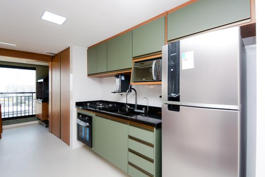 Cozinha de apartamento para alugar com 2 quartos, 65m² em Vila Endres, Guarulhos