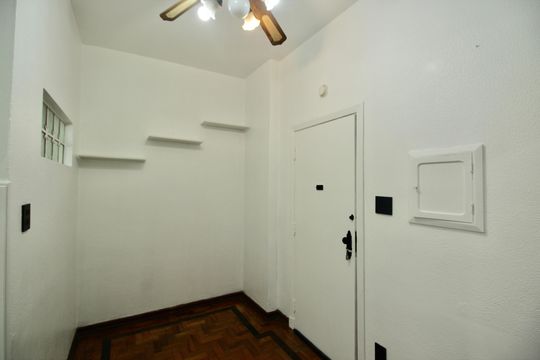 Sala de apartamento para alugar com 1 quarto, 36m² em Aparecida, Santos