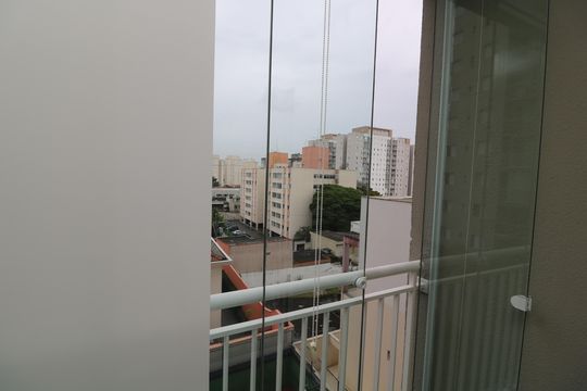 Varanda da Sala de apartamento à venda com 2 quartos, 51m² em Vila Antonieta, São Paulo