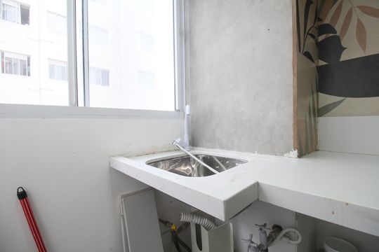 Área de Serviço de apartamento para alugar com 2 quartos, 44m² em Jardim Maria Duarte, São Paulo