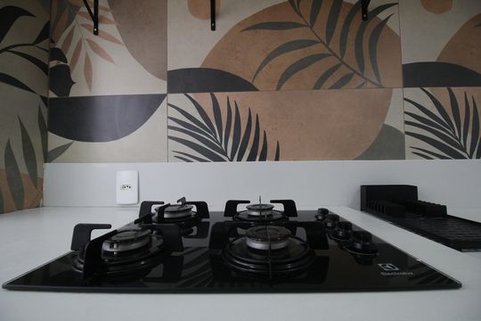 Cozinha de apartamento para alugar com 2 quartos, 44m² em Jardim Maria Duarte, São Paulo