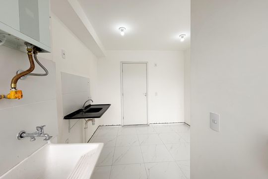 Área de Serviço de apartamento para alugar com 2 quartos, 37m² em Jardim Mutinga, São Paulo