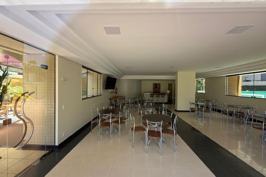 Área comum  de apartamento à venda com 4 quartos, 162m² em Águas Claras, Brasília