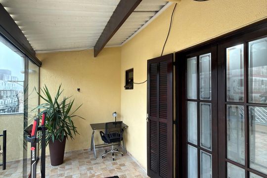 Quarto 1 - Suíte Sacada de casa à venda com 3 quartos, 190m² em Montanhão, São Bernardo do Campo