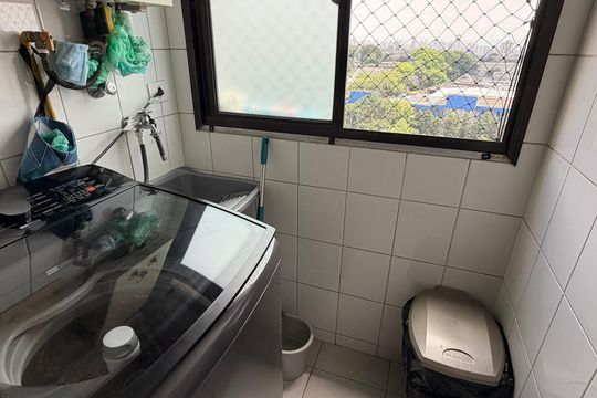 Área de serviço  de apartamento à venda com 2 quartos, 52m² em Vila Arapua, São Bernardo do Campo
