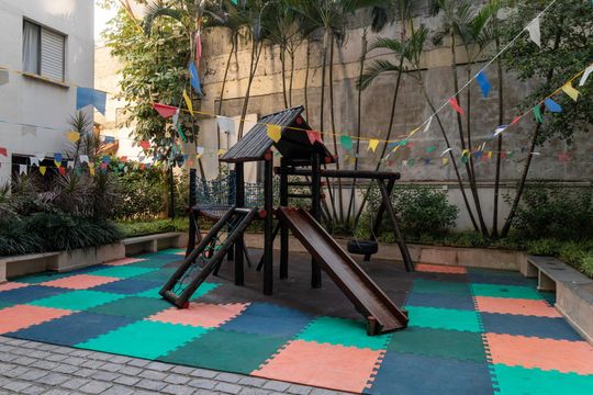 Área comum de apartamento para alugar com 1 quarto, 50m² em Boaçava, São Paulo