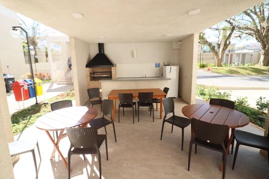 Área comum - Churrasqueira de apartamento para alugar com 2 quartos, 45m² em Quitaúna, Osasco