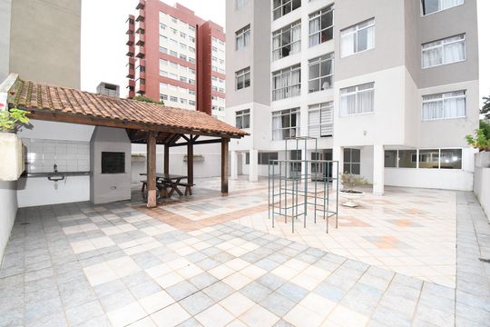 Área comum - Churrasqueira de apartamento à venda com 2 quartos, 77m² em Bacacheri, Curitiba
