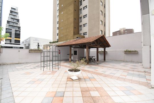 Área comum - Churrasqueira de apartamento à venda com 2 quartos, 77m² em Bacacheri, Curitiba