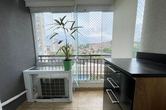 Varanda de apartamento para alugar com 2 quartos, 50m² em Jardim Previdencia, São Paulo