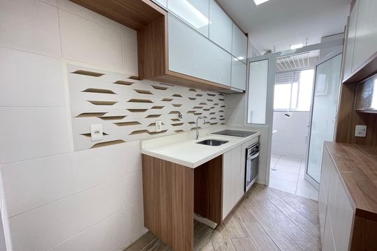 Cozinha de apartamento para alugar com 2 quartos, 50m² em Jardim Previdencia, São Paulo