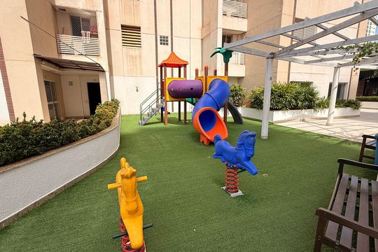 Área comum - Playground de apartamento à venda com 2 quartos, 77m² em Parque Oeste Industrial, Goiânia