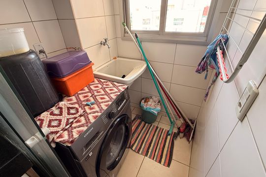 Área de Serviço de apartamento à venda com 2 quartos, 77m² em Parque Oeste Industrial, Goiânia