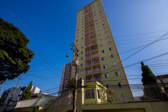 Fachada de apartamento à venda com 2 quartos, 60m² em Vila Príncipe de Gales, Santo André