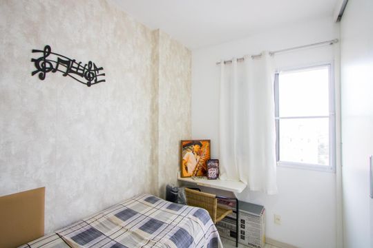Quarto 2 de apartamento à venda com 2 quartos, 60m² em Vila Príncipe de Gales, Santo André