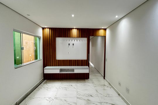 Sala - Sala de Jantar  de apartamento para alugar com 3 quartos, 80m² em Parque das Nações, Santo André