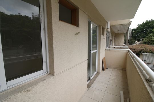 Varanda de apartamento para alugar com 3 quartos, 79m² em Pechincha, Rio de Janeiro