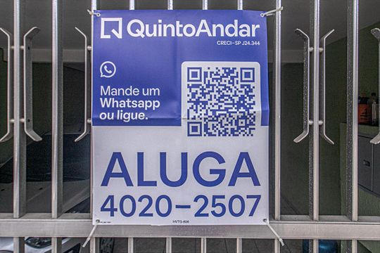 placa do Quinto Andar_2 de casa para alugar com 1 quarto, 29m² em Vila Cristalia, São Paulo