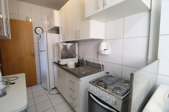 Cozinha de apartamento para alugar com 2 quartos, 68m² em Saraiva, Uberlândia