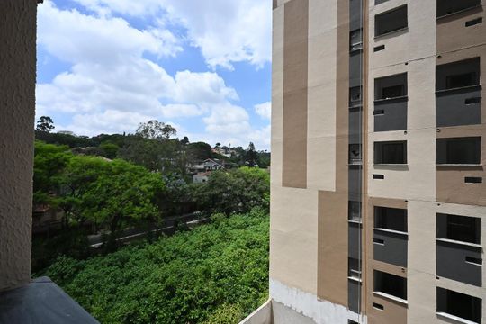Vista da Área de Serviço  de apartamento para alugar com 1 quarto, 37m² em Morumbi, São Paulo
