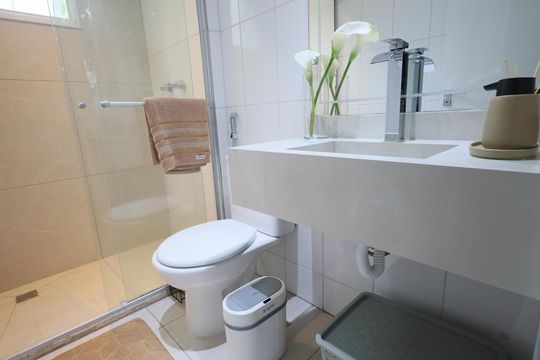 Banheiro 2 de apartamento à venda com 3 quartos, 90m² em Cidade São Francisco , São Paulo