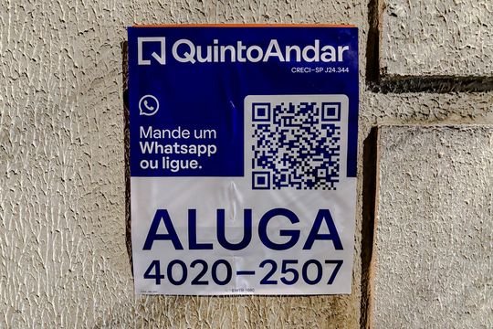 Placa de apartamento para alugar com 1 quarto, 38m² em Vila Nova Savoia, São Paulo