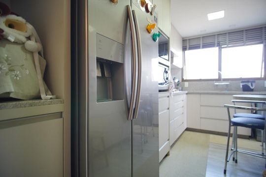 Cozinha de apartamento à venda com 3 quartos, 116m² em Petrópolis, Porto Alegre