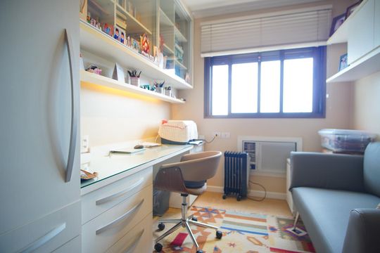 Quarto 3 de apartamento à venda com 3 quartos, 116m² em Petrópolis, Porto Alegre