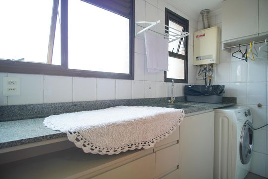 Área de Serviço de apartamento à venda com 3 quartos, 116m² em Petrópolis, Porto Alegre