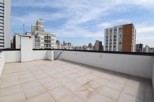 Área comum - Cobertura de apartamento à venda com 1 quarto, 22m² em Centro, Curitiba