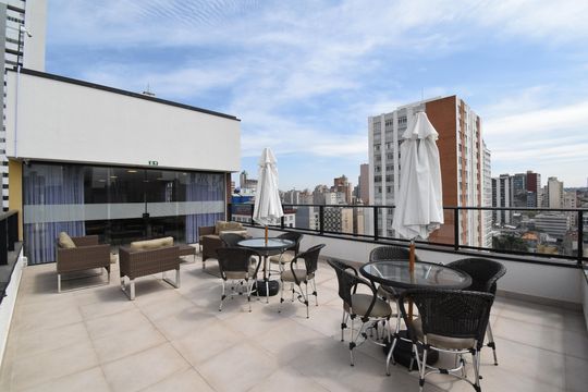 Área comum de apartamento à venda com 1 quarto, 22m² em Centro, Curitiba
