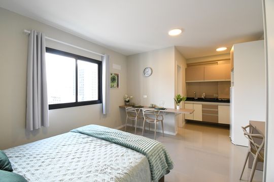 Studio de apartamento à venda com 1 quarto, 22m² em Centro, Curitiba