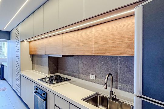 Cozinha de apartamento para alugar com 3 quartos, 91m² em Vila Matilde, São Paulo