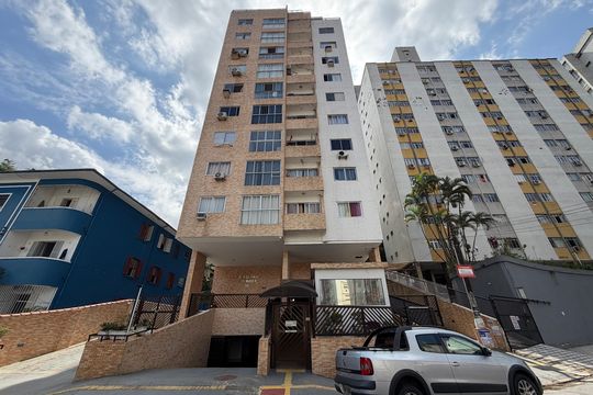 Fachada de apartamento para alugar com 1 quarto, 50m² em Morro José Menino, Santos