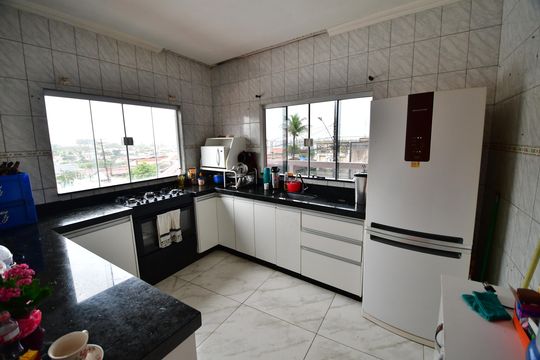 Cozinha de casa à venda com 3 quartos, 110m² em Jardim Santa Clara do Lago I, Hortolândia
