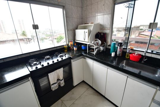 Cozinha de casa à venda com 3 quartos, 110m² em Jardim Santa Clara do Lago I, Hortolândia