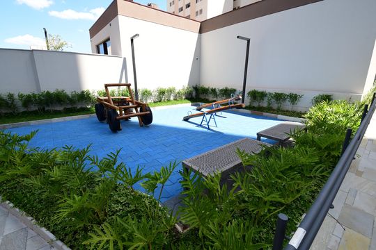 Área comum - Playground de apartamento para alugar com 1 quarto, 46m² em Centro, Campinas