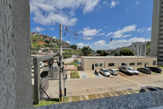 Vista da Área de serviço  de apartamento para alugar com 2 quartos, 46m² em Aeroporto, Juiz de Fora