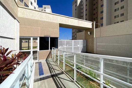Fachada de apartamento para alugar com 2 quartos, 47m² em Palmeiras, Belo Horizonte