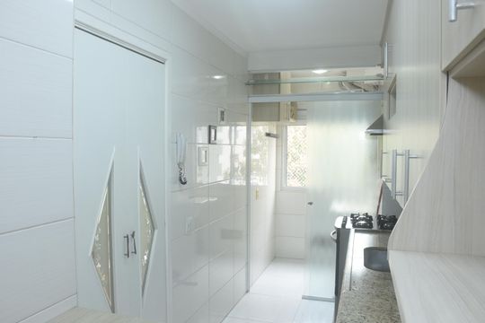 Cozinha de apartamento à venda com 2 quartos, 45m² em Vila Prudente, São Paulo