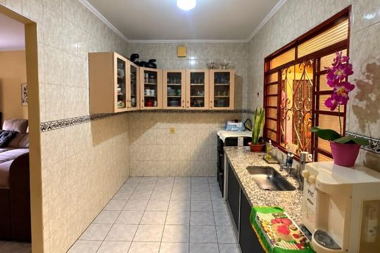 Cozinha de casa para alugar com 3 quartos, 117m² em Parque Residencial Vila União, Campinas
