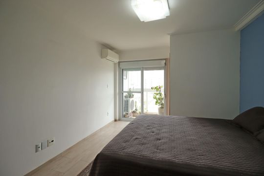 Suíte 3 de apartamento para alugar com 3 quartos, 108m² em Vila Valparaíso, Santo André