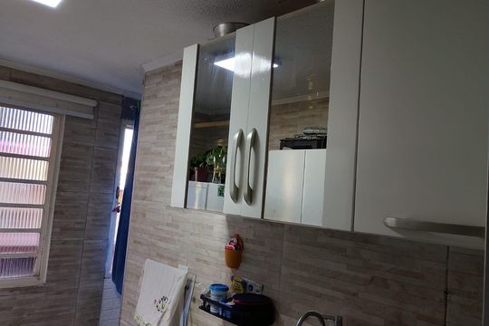 Cozinha de apartamento à venda com 2 quartos, 45m² em Cooperativa, São Bernardo do Campo