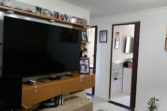 Sala de apartamento à venda com 2 quartos, 45m² em Cooperativa, São Bernardo do Campo