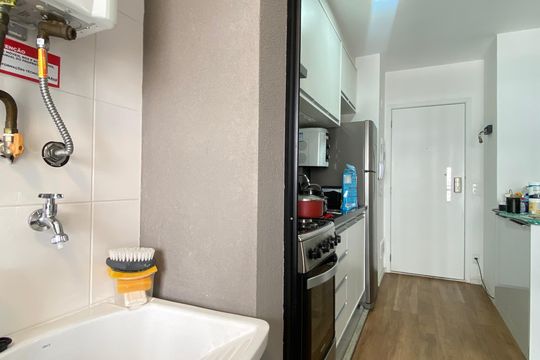 Varanda - Área de Serviço de apartamento para alugar com 2 quartos, 54m² em Centro, Osasco