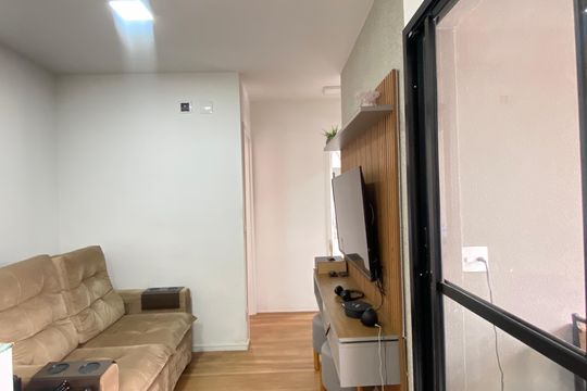 Sala - Cozinha de apartamento para alugar com 2 quartos, 54m² em Centro, Osasco